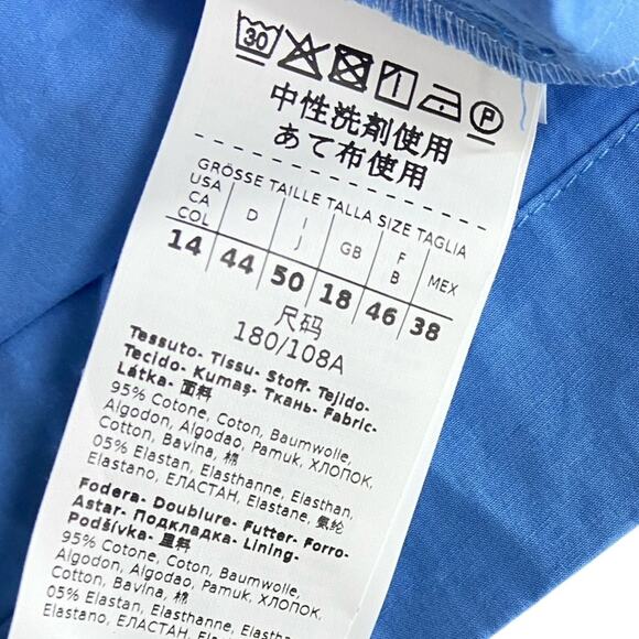 MARELLA by Max Mara editor cut out back dress US 14 - Picture 11 of 14